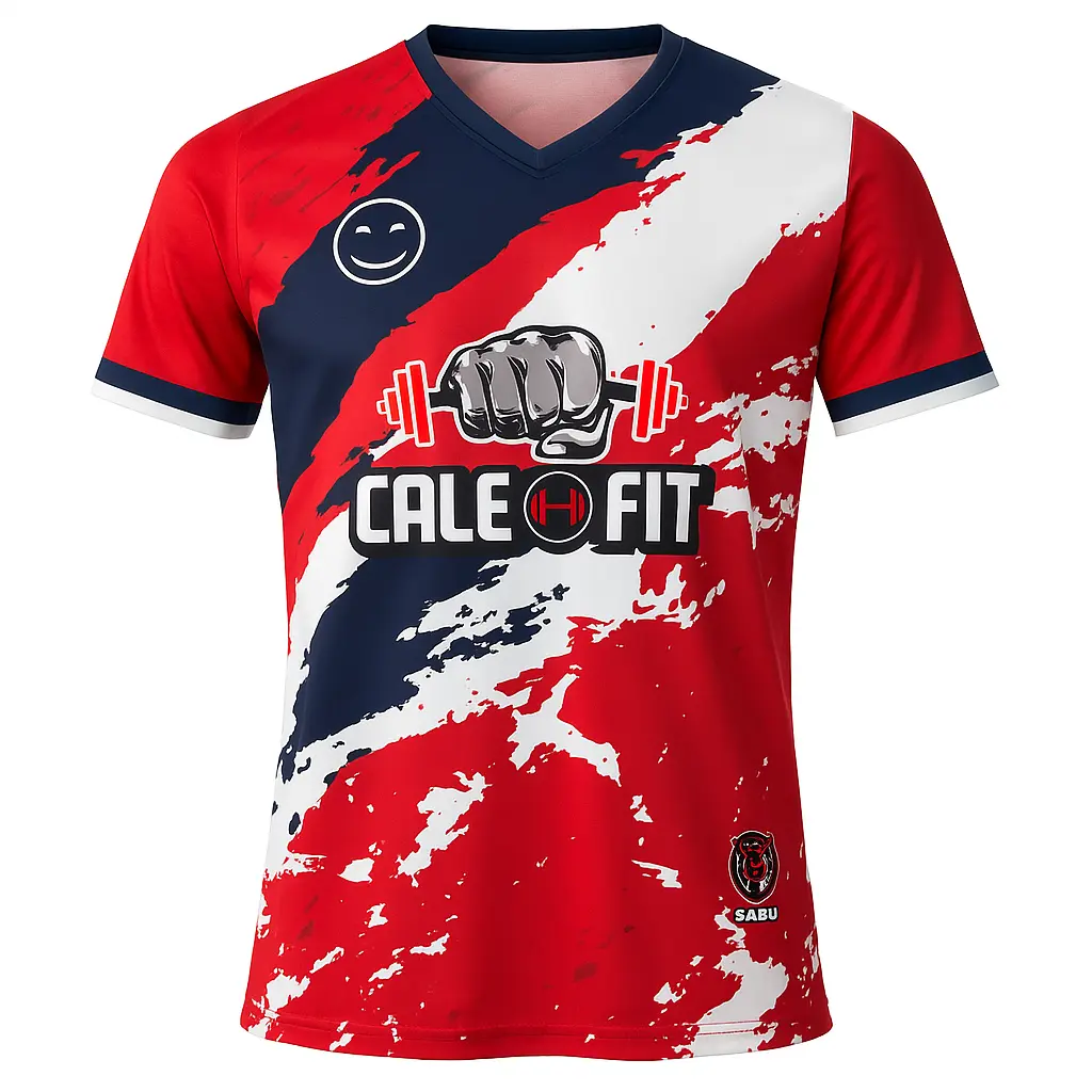 Remera Caleofit - Roja