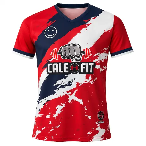 Remera Caleofit - Roja